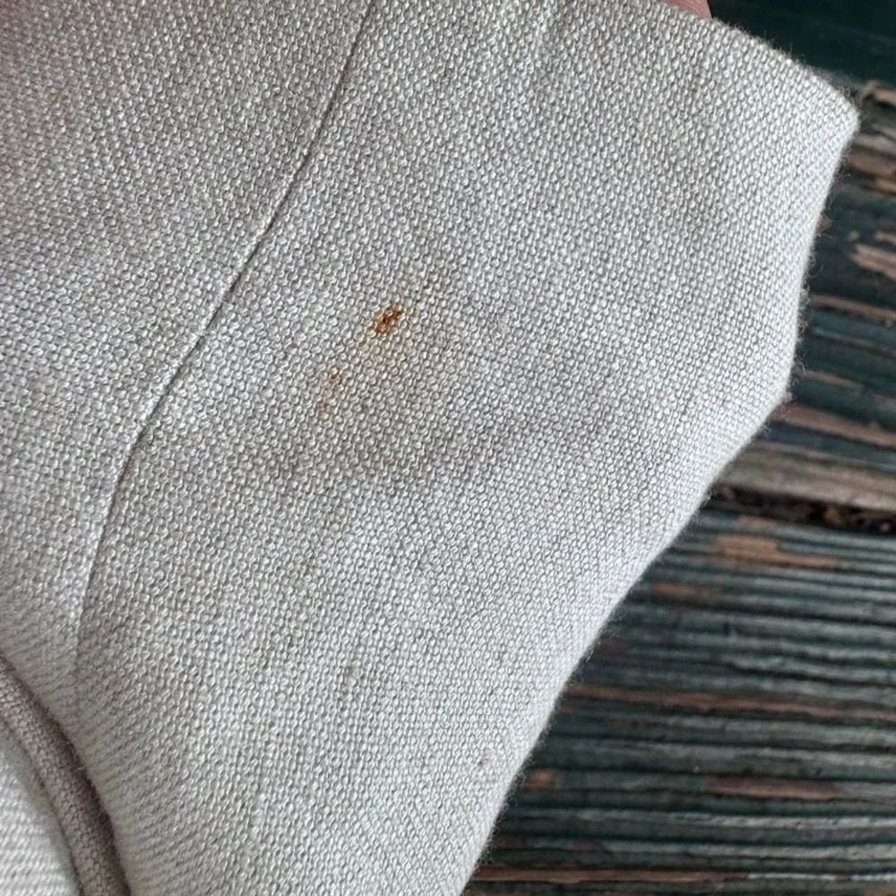 White Zara‎ linen trousers